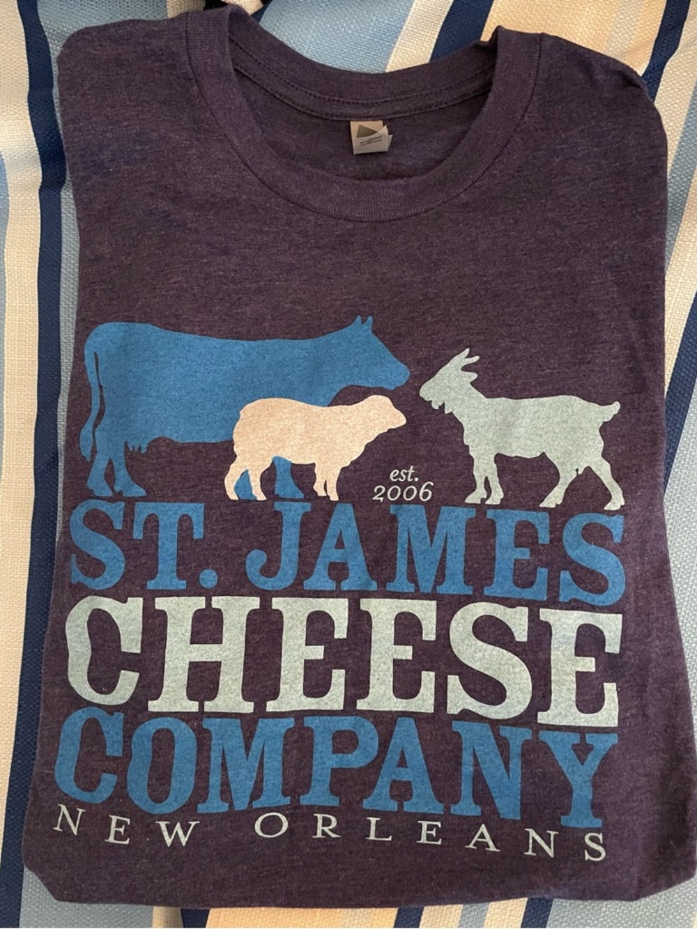 NEW ORLEANS TEE ST. JAMES CHEESE